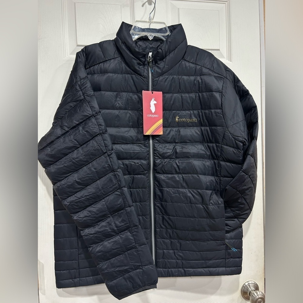 Cotopaxi Men’s XL Fuego Down Jacket Puffer Puff Black NWT Insulated